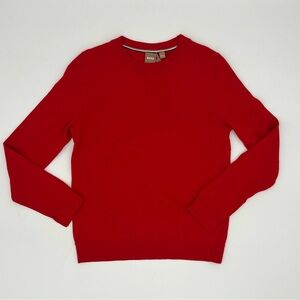 BOSS Hugo Boss Red Superfine Merino Wool Sweater –‎ Size Medium – New with Tags
